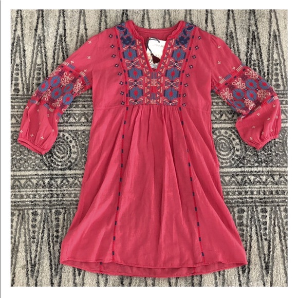 Zelda Peasant Tunic HTF Dress By JOHNNY WAS - Picture 4 of 7